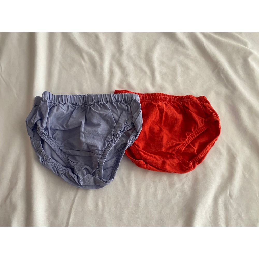 Carters OshKosh Bgosh Baby Solid Classic Bloomers Size 6M Red Purple 2 Pack